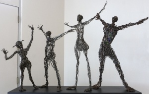 "Wire Figures" by Jesse Lott